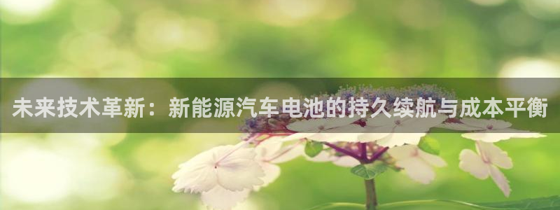 新宝gg 金苹果：未来技术革新：新能源汽