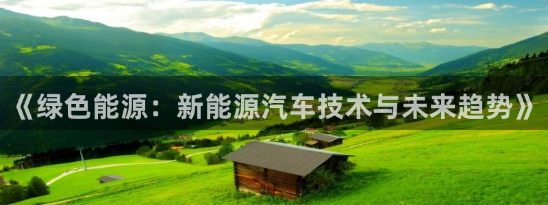 66新宝gg：《绿色能源：新能源汽车技术