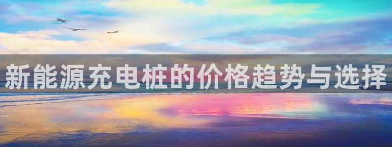 新宝gg佳740005：新能源充电桩的价