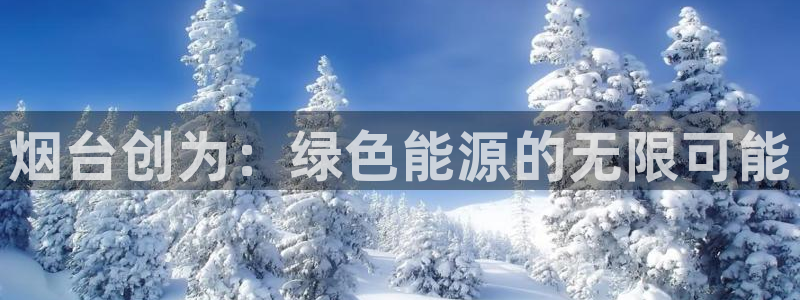 新宝gg手机助手：烟台创为：绿色能源的无